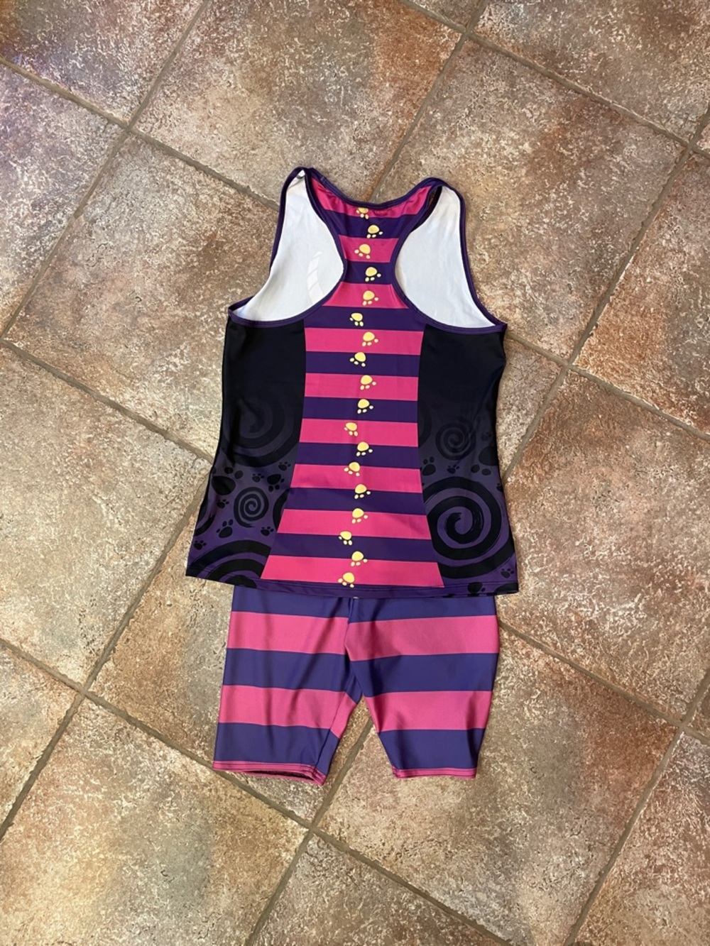 RunDisney Purple and Pink Cheshire Cat Two-Piece Set - Picture 5 of 6